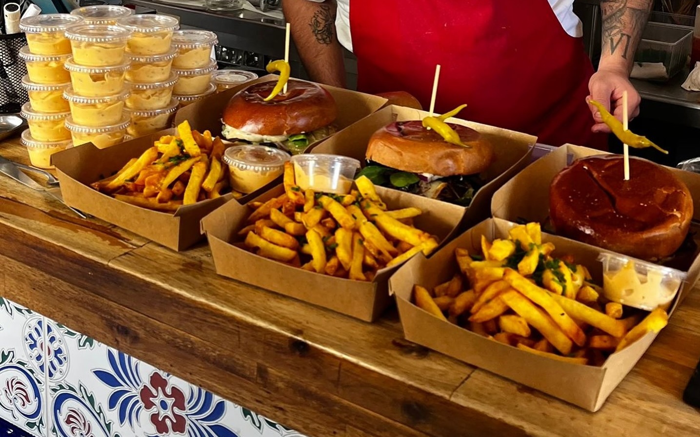 Burgers frais et fait maison